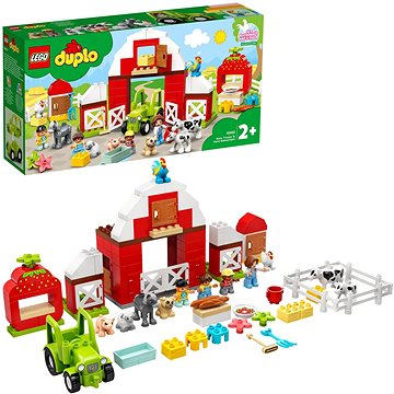 Obrázok LEGO DUPLO Town 10952 Stodola, traktor a zvieratká z farmy (5702016889499)