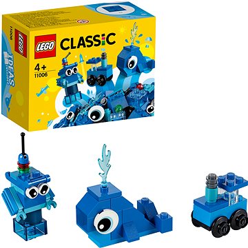 Obrázok LEGO Classic 11006 Modré kreatívne kocky (5702016616576)