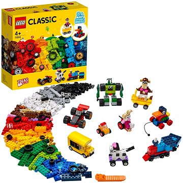 Obrázok LEGO Classic 11014 Kocky a kolesá (5702016889192)