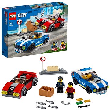 Obrázok LEGO City Police 60242 Policajná naháňačka na diaľnici (5702016617566)