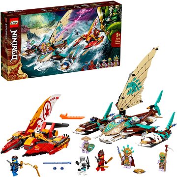 Obrázok LEGO Ninjago 71748 Súboj katamaránov na mori (5702016889284)