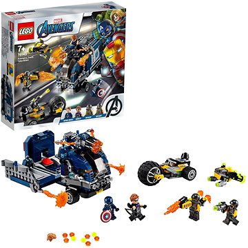 Obrázok LEGO Super Heroes 76143 Avengers: Boj o náklaďák (5702016618051)