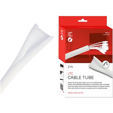 Obrázok LABEL THE CABLE 5120 CABLE TUBE WHITE 2m (LTC 5120)