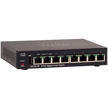 Obrázok Cisco SG250-08-K9-EU SG250-08-K9-EU