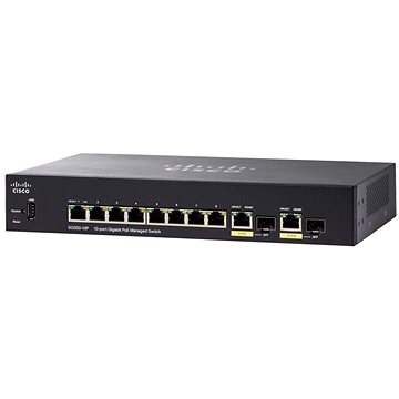 Obrázok Cisco SG350-10P 10-port Gigabit POE Managed Switch