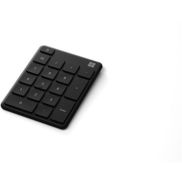 Obrázok Microsoft Numerická klávesnice Wireless Number Pad, Black 23O-00009