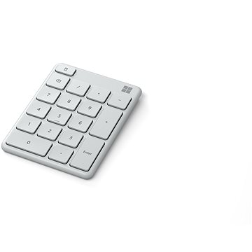 Obrázok Microsoft Numerická klávesnice Wireless Number Pad, Glacier 23O-00025