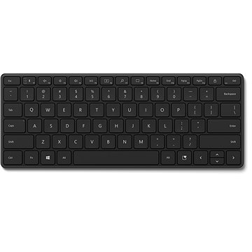 Obrázok Microsoft Bluetooth Designer Compact Keyboard, Black, CZ&SK 21Y-00014