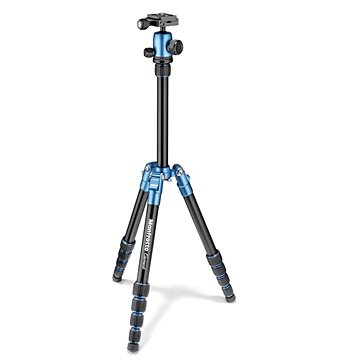 Obrázok Manfrotto MKELES5BL-BH, stativ Element Traveller Small, modro/černý, malý