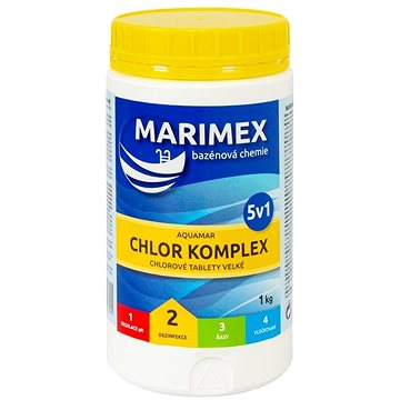 Obrázok Marimex Aquamar Chlor Komplex 5v1 1kg 11301208