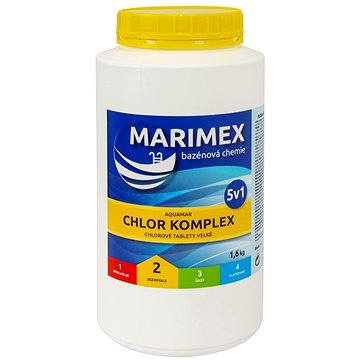 Obrázok Aquamar Chlor Komplex 5v1 1,6kg 11301209