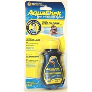 Obrázok MARIMEX PASKY TESTOVACIE AQUACHEK 4V1 YELLOW (50KS), 11305022