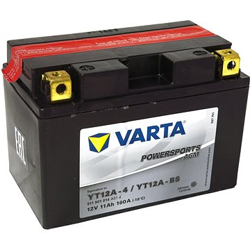 Obrázok Motobatéria VARTA YT12A-BS, 11 Ah, 12 V (511 901 014 A51 4)