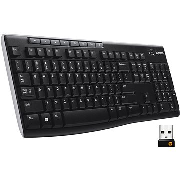 Obrázok Logitech Wireless Keyboard K270 DE (920-003052)