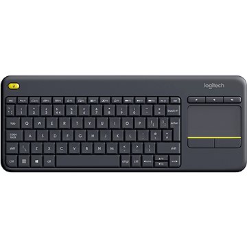 Obrázok Logitech Wireless Touch Keyboard K400 Plus UK (920-007143)