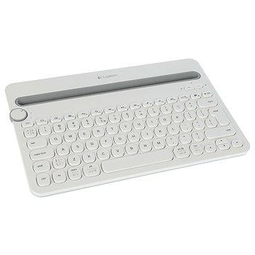 Obrázok Logitech Bluetooth Multi-Device Keyboard K480 biela (920-006367)