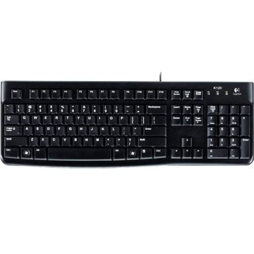 Obrázok Logitech K120 OEM klávesnica pre Business, RUS (ruský layout) (920-002522)