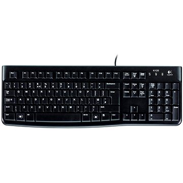 Obrázok KLAVESNICE LOGITECH KEYBOARD K120, USB, CZ