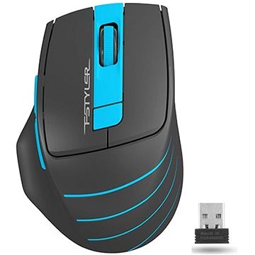 Obrázok A4tech FG30B, FSTYLER bezdrátová myš, optická 2000DPI, 2.4 GHz, modrá