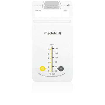 Obrázok MEDELA Vrecká na skladovanie mlieka, 180 ml - 25 ks (7612367050432)