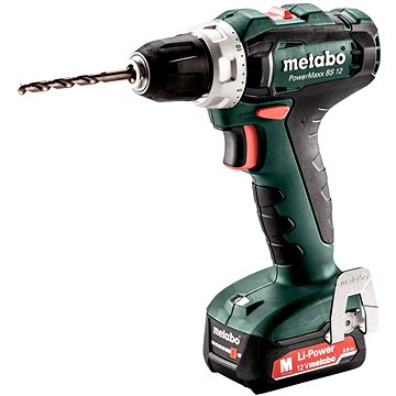 Obrázok Metabo PowerMaxx BS 12 1× 2,0 Ah (601036000)