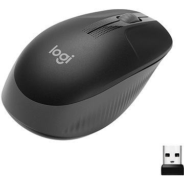 Obrázok Logitech Wireless Mouse M190, Charcoal (910-005905)