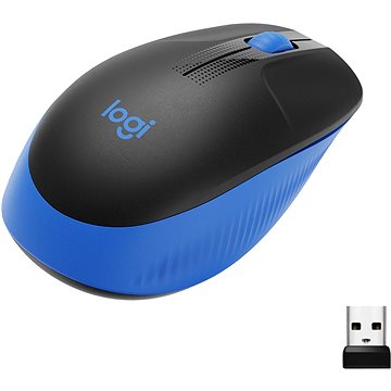 Obrázok Logitech Wireless Mouse M190, Blue (910-005907)