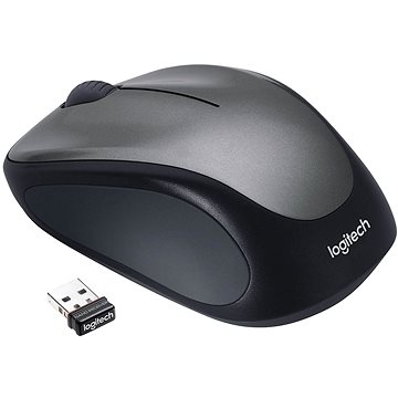 Obrázok Logitech Wireless Mouse M235 čierno-strieborná (910-002201)