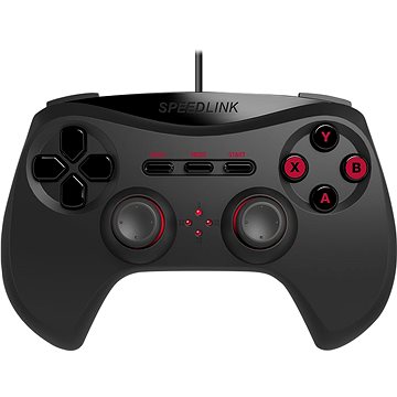 Obrázok SPEED LINK STRIKE NX Gamepad black (SL-650000-BK-01)