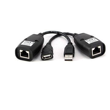 Obrázok Gembird USB 1.1 (LAN) predlžovací 30 m aktívny čierny (UAE-30M)