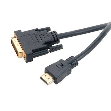 Obrázok AKASA DVI-D na HDMI 2 m (AK-CBHD06-20BK)