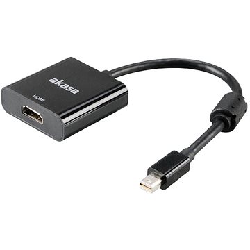 Obrázok AKASA mini DisplayPort - HDMI active (AK-CBDP09-20BK)