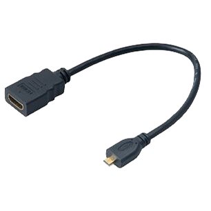 Obrázok AKASA HDMI - micro HDMI (AK-CBHD09-25BK)