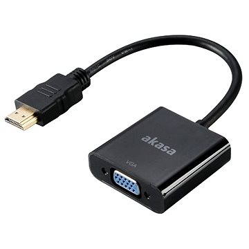 Obrázok AKASA HDMI - VGA (AK-CBHD15-20BK)