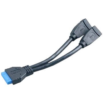 Obrázok AKASA USB 3.0 interný 15 cm (AK-CBUB09-15BK)