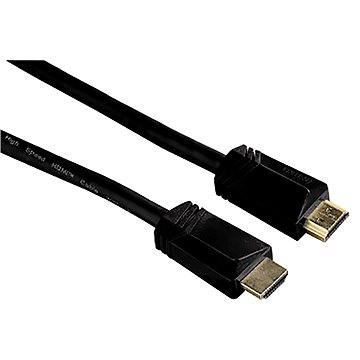 Obrázok Hama 122106 HDMI kábel vidlica - vidlica, pozlátený, 3*, 5 m