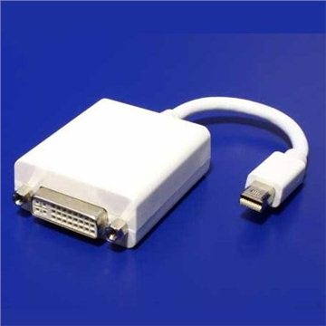 Obrázok ROLINE mini DisplayPort (M) -> DVI-I (F), pozlátené konektory (12033128)