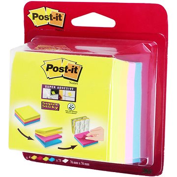 Obrázok 3M Post-it 76x76mm - sada 4ks (1723115)