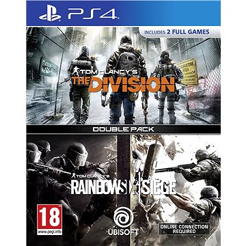 Obrázok Rainbow Six Siege + The Division DuoPack - PS4 (3307216028369)