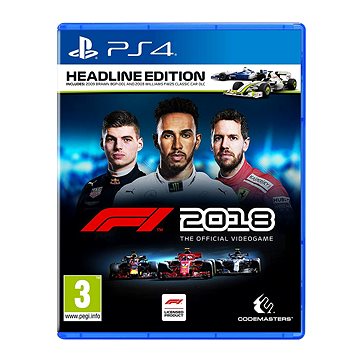 Obrázok F1 2018 – PS4 (4020628763046)