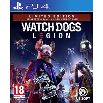 Obrázok Watch Dogs Legion Limited Edition – PS4 (3307216174578)