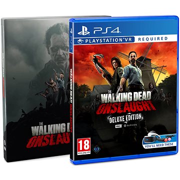 Obrázok The Walking Dead: Onslaught - Steelbook Edition - PS4 VR (5060522096092)