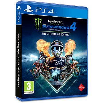 Obrázok Monster Energy Supercross 4 – PS4 (8057168501681)