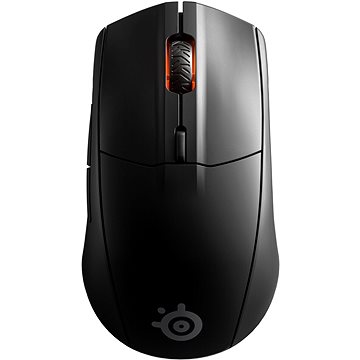 Obrázok Optická herná myš Steelseries Rival 3 Wireless 62521, podsvietenie, ergonomická, integrovaný scrollpad, čierna