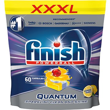 Obrázok FINISH QUANTUM MAX LEMON 60 KS