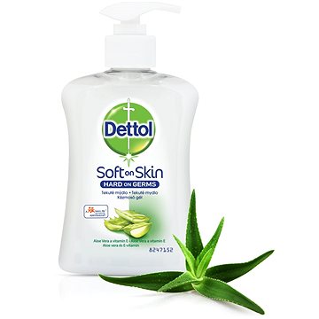 Obrázok DETTOL Hydratujúce antibakteriálne mydlo 250 ml (8592326011195)