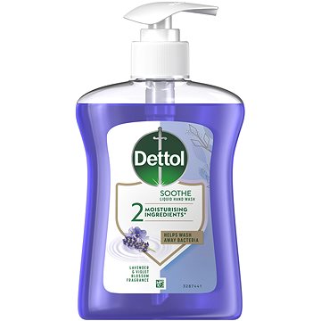 Obrázok DETTOL Upokojujúci antibakteriálne mydlo 250 ml (8592326011218)