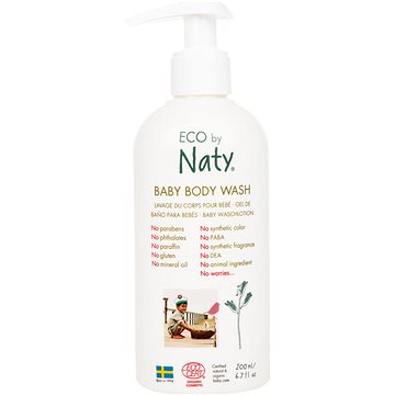 Obrázok NATY Nature Babycare ECO Baby Body Wash 200 ml (7330933245609)