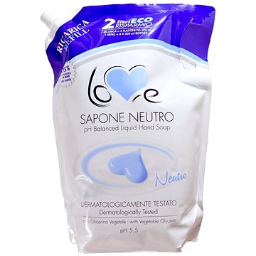 Obrázok LOVE Sapone Cremoso Neutro Ricarica 2000 ml (8002295081513)