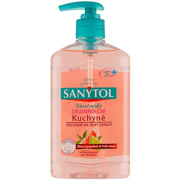 Obrázok SANYTOL Dezinfekční mýdlo do kuchyně 250 ml (3045206501309)